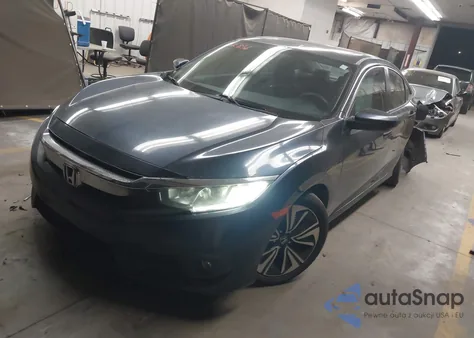 2017 Honda Civic Ex-T из США, поврежденный, VIN 19XFC1F32HE012856